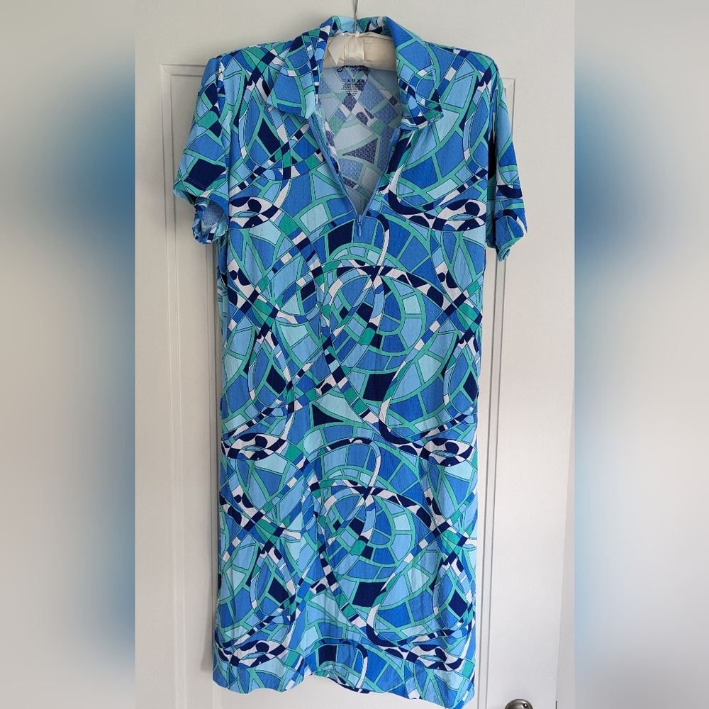 Gottex Lifestyle Porto Fino Blue Dress